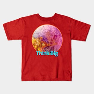 Circle Abstract Autumn Painting Kids T-Shirt